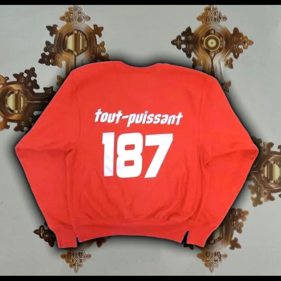 🆕PRaY🙏🏼FoR PaRiS CReWNeCKs ⚖️🦂 WeStSiDe GuNN ViRGiL AHBLoH - Picture 2 of 2